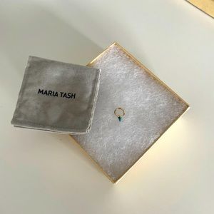 Maria Tash Black Opal spike 6.5mm
